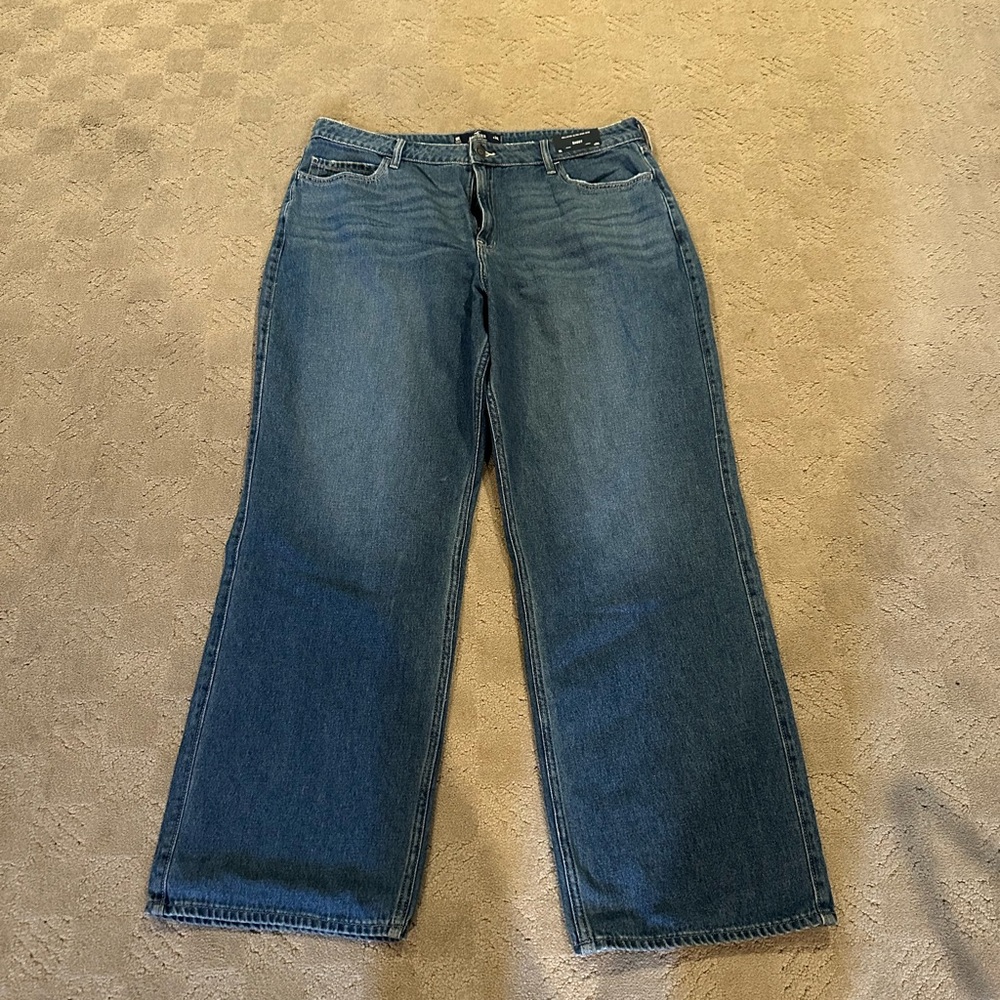 Women's Ultra High Rise Baggy Wide Leg Jean